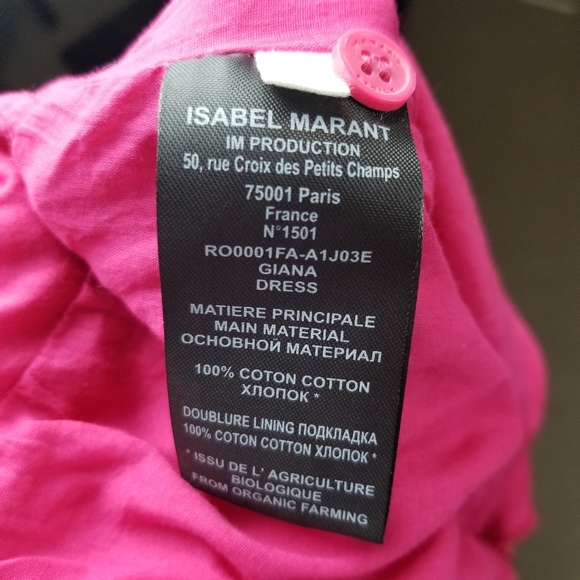 NWT Isabel Marant Etoile Giana Maxi Dress Size 44 / Large - Picture 5 of 9